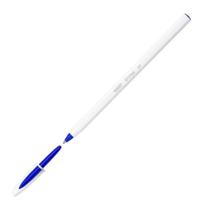 Obrázek BIC 949879 Kugelschreiber Cristal Up mit Kappe, 0.35 mm, 20 Stück blau