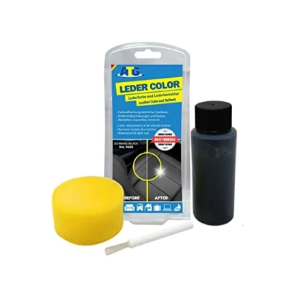 Obrázek ATG Leder Color, barva na kůži a umělou kůži, RAL 9005, černá