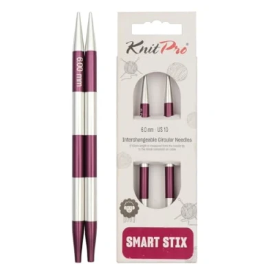 Obrázek KnitPro K42129 kruhové pletací jehlice, kov, tříděné, 6 mm, 2 count