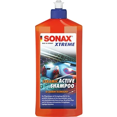 Obrázek SONAX Pečující šampon XTREME Ceramic Active (500 ml) s čisticím efektem pro dlouhotrvající konzervaci odpuzující vodu a nečistoty č. výr. 02592000