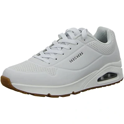 Obrázek Skechers Pánské UNO Stand On Air Sneaker, White Durabuck Trim