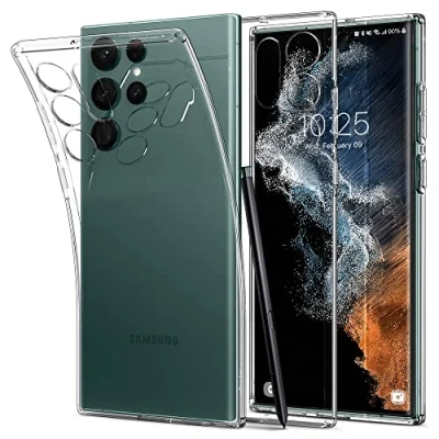 Obrázek Spigen Liquid Crystal TPU Back Cover Průhledné Samsung Galaxy S22 Ultra