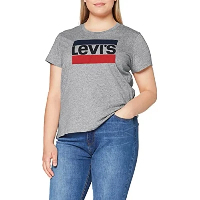 Obrázek Levi&#039;s Dámské tričko The Perfect Tee, Sportswear Smokestack Heather