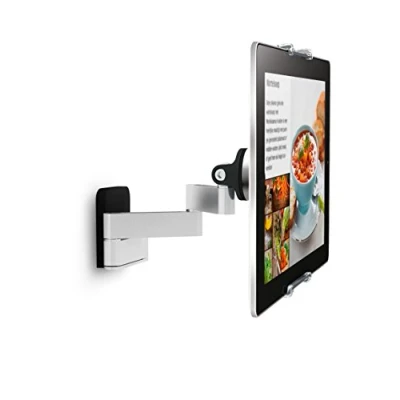 Obrázek Vogel&#039;s TMS 1030 otočný držák na tablet pro všechny tablety 7 13 palců, až 180 (vlevo/vpravo), sklopný 15, vhodný také iPad a Samsung Galaxy Tab, černý