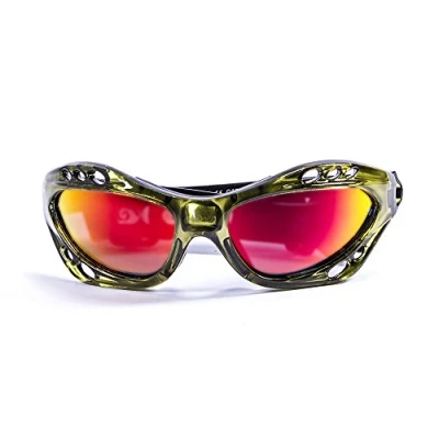 Obrázek Ocean Sunglasses Cumbuco Lunettes de Soleil Polarisãblackrolles Monture: Vert Průhledná Verres: Revo Jaune (15001.5)