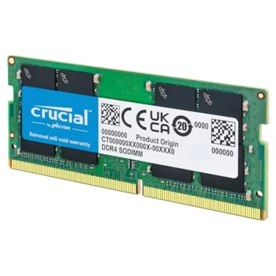 Obrázek Crucial paměť CT8G4SFS824A (DDR4, 2400 MT / s, PC4 19200, jednořadé x8, SODIMM, 260 pinů), 8 GB