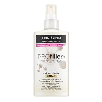 Obrázek John Frieda Profiller+ Spray obsah: 150 ml typ vlasů: jemné, oslabené posilující ochrana proti horku bez silikonu