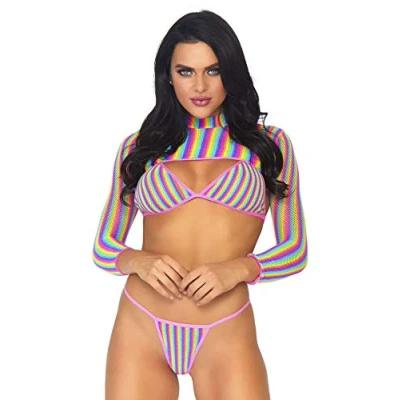 Obrázek Very Sexy Lingerie Rainbow top, string &amp; crop 200 g