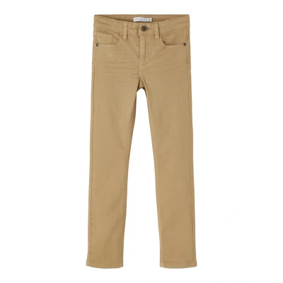 Obrázek Name it Nkmtheo Xslim TWI 1111TP Džíny Straight Fit pro děti, Velikost: 146, Kelp