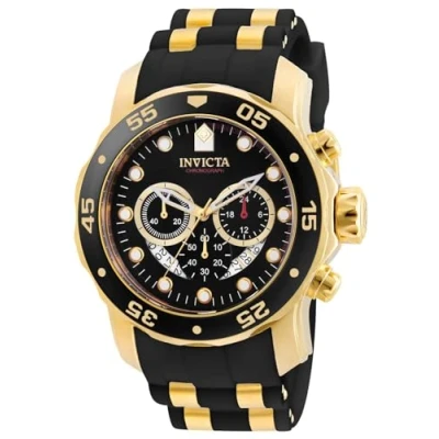 Obrázek Invicta Pro Diver Scuba ušlechtilá ocel pánské Hodinky Quartz, zlatá / černá,