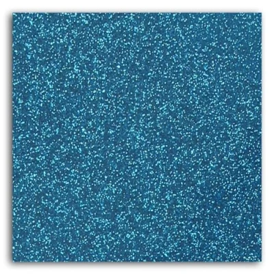 Obrázek Mademoiselle Toga meg821 Stoff Glitter zum Aufbügeln Flex blau 21 x 30,5 0,1 cm