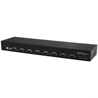 Obrázek StarTech.com 8 Port USB auf Seriell Adapter Hub, RS232 mit Daisy Chain, Rackmontierbar