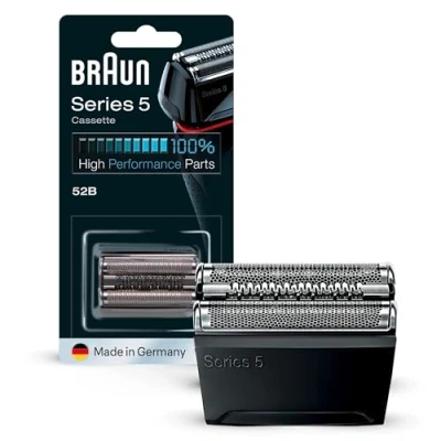 Obrázek Braun nahradni holici casti k holicimu strojku 52 B, kompatibilni se strojky serie 5, barva cerna
