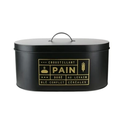 Obrázek COOK CONCEPT Behälter, Metall, Schwarzes Gold, One Size