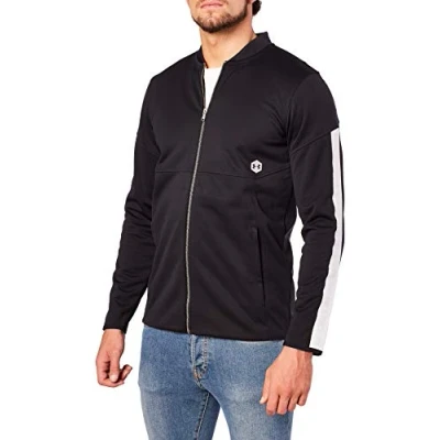 Obrázek Under Armour Herren Oberteil Athlete Recovery Knit Warm Up Top, Schwarz, MD, 1344135 001