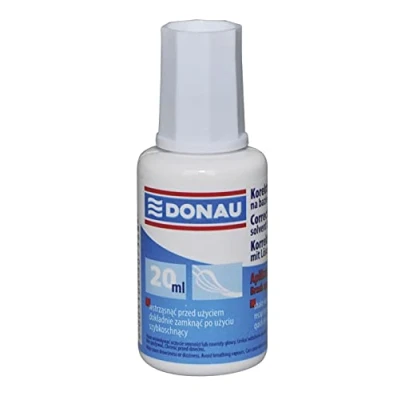 Obrázek DONAU 7615001 99 korekční tekutina se štětcem/korekčním tekutinou, 20 ml