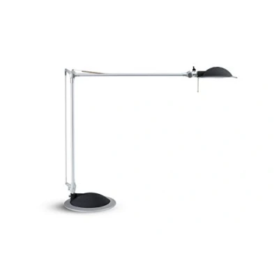 Obrázek MAUL LED stolní lampa MAULbusiness moderní s denním světlem se 4 000 kelviny a 1 178 lumenů z hliníku stojanem pro kancelář domácí stříbrná 8204095