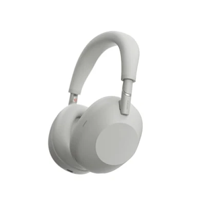 Obrázek Sony Sluchátka WH 1000XM6 Flagship Noise Cancelling Over Ear, Signature Hi Res Sound, ultimativní komfort, skládací design, odolná taška, baterie na 30 hodin, iOS a Android stříbrná