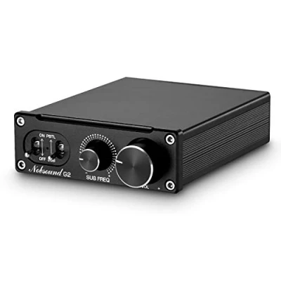 Obrázek Nobsound G2 Subwoofer zesilovač, 100 wattů Amp &amp; Mono Switchable, Home Sub Bass Power Amplifier, Full Frequency Channel PBTL/BTL Bridge Amp, Gain Control