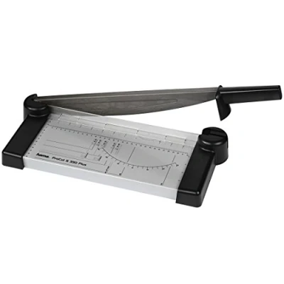 Obrázek Hama kráječ papíru s pákou, délka řezu 33 cm, ProCut 330 Plus (pákový na papír/fólii, řezací stůl fotografií/DIN stupnicí, ochrana prstů), řezačka papíru, krájení