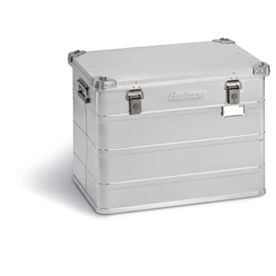 Obrázek Enders Hliníkový box VANCOUVER, průmyslový box, přepravní univerzální gumové těsnění, stabilní, robustní, ochrana proti prachu a stříkající vodě, bedna na nářadí, kempinkový madla, š 66