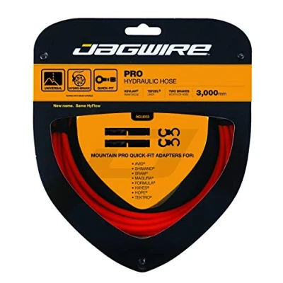 Obrázek Jagwire Sada brzdových destiček HYFLOW (teflon/kevlar) 3000 mm oranžový