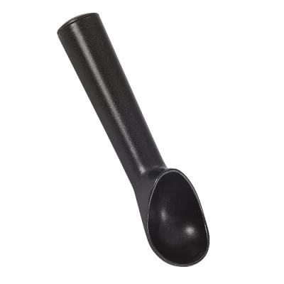 Obrázek KitchenCraft Porcovač ledu odolný vůči mrazu s nepřilnavým povrchem, hliník, 18 cm, černá