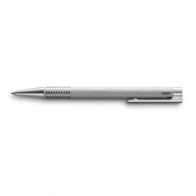 Obrázek Lamy logo brushed kuličkové pero nadčasové kuli v elegantním a robustním krytu z ušlechtilé oceli vč. velkoobjemové náplně M 16 šířce linky černé barvě