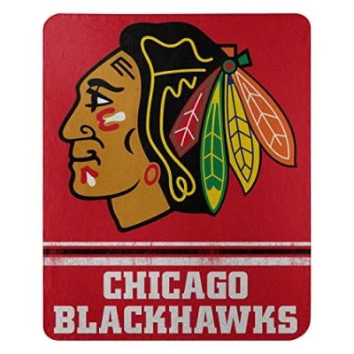 Obrázek NHL Fade Away Fleece deka 152 x 127 cm, červená