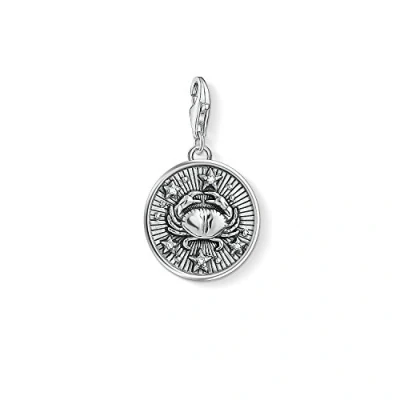 Obrázek Thomas Sabo Dámský přívěsek J písmeno Charm Club 925 Sterlingové stříbro 1590 643 21, stříbro, Kubická zirkonie