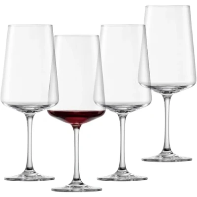 Obrázek SCHOTT ZWIESEL Rotweinglas MioVino (4er Set), spülmaschinenfeste Tritan Kristallgläser, Made in Germany (Art. Nr. 124051)