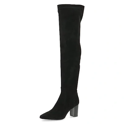 Obrázek Caprice Kozačky nad kolena Black stretch, Ženy, Velikost: 39, stretch boty