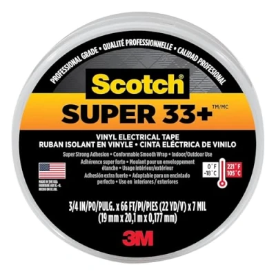 Obrázek 3M 33+ Scotch super elektrická izolační páska, vinyl, 19 mm x 20,1 m