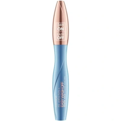 Obrázek Catrice Glam &amp; Doll Easy Wash Off Power Hold Volume Mascara, č. 010, černá, dlouhotrvající, objemná, veganská, bez mikroplastů, nanočástic, parfému, 1 balení (9 ml)