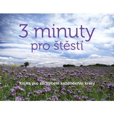 Obrázek 3 minuty pro štěstí Kniha zachycení krásy všedního dne
