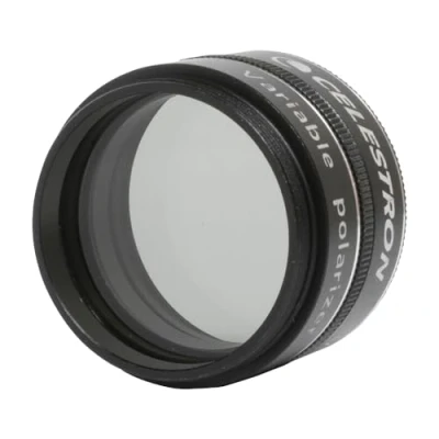 Obrázek Celestron 94107 variabler Polarisations Mondfilter Reduziert Helligkeit und Blendung. Kompatibel mit 1,25 Zoll Okularen geeignet, um Mond, Venus Doppelsterne zu beobachten, Schwarz
