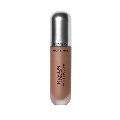 Obrázek Revlon Ultra HD Matte Lipcolor, sametově lehká, matná tekutá rtěnka, 630 seduction, 5,6 g