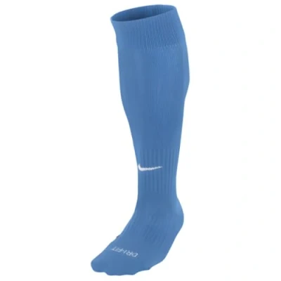 Obrázek Nike Cushioned Knee High SX5728 100; Unisex sportovní ponožky; bílá; 38 42 EU (5 8 UK)