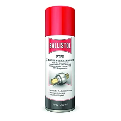 Obrázek BALLISTOL PTFE suché mazání ve spreji 200 ml trvalé s vysokou kluzností snížení tření, bez barvy