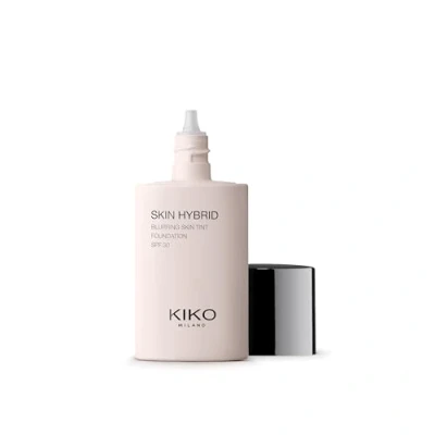 Obrázek KIKO Milano Skin Hybrid Blurring Tint Foundation 01, dokonalý obličejový fluid, 24hodinová fixace. Efekt rozostření, LSF 30