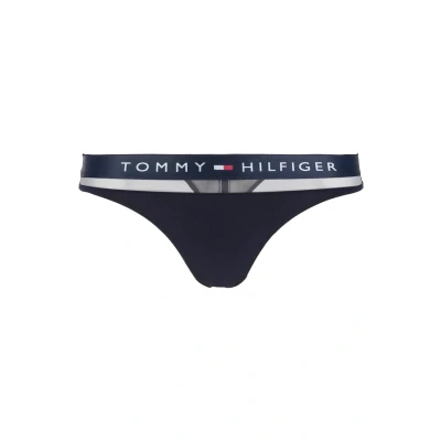 Obrázek Tommy Hilfiger Sheer FLEX Thong Tanga, Ženy, Velikost: XS, Navy blazer