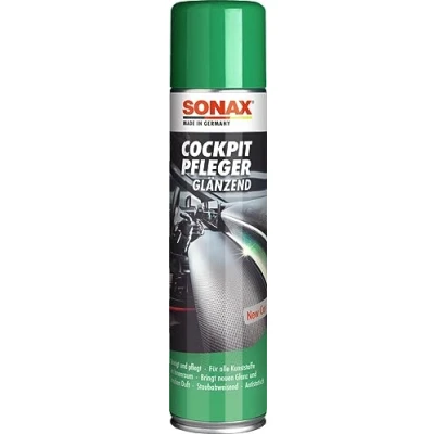 Obrázek SONAX CockpitPfleger New Car (400 ml) čistí a pečuje o všechny plastové díly v autě č. výr. 03563000