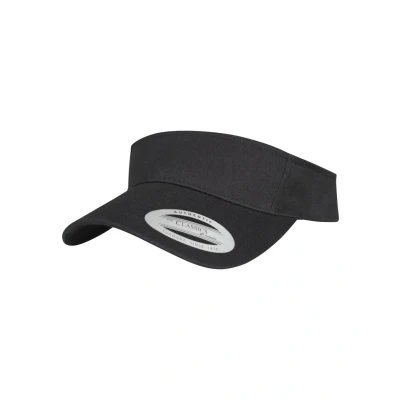 Obrázek Flexfit Unisex Visor Cap, dámská a pánská kšiltovka, k dostání v 10 barvách, jednotná velikost, černá