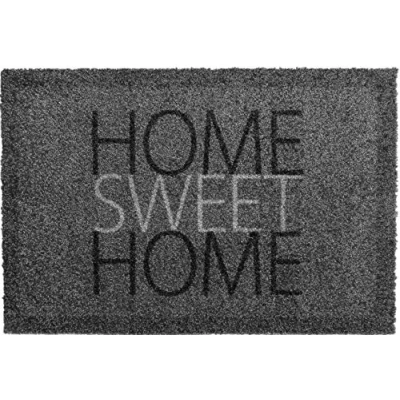 Obrázek oKu Tex rohožka na zachytávání nečistot Deco Soft Entrance Home Sweet potisk do interiéru vstupní/domovní dveře/schodiště protiskluzová 40 x 60 cm