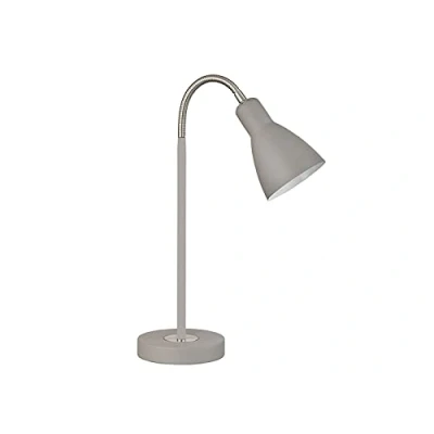 Obrázek Fischer &amp; Honsel Stolní lampa Lolland 1x E27 max. 25,0 W, pískově šedá, flexibilní rameno, 50057, 15 x 43 cm (D Š V)