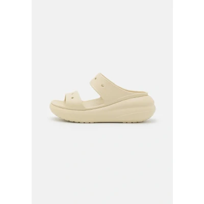 Obrázek Crocs Classic Crush Pantofle na podpatku, Velikost: 38 39, Bone Umělé vlákno