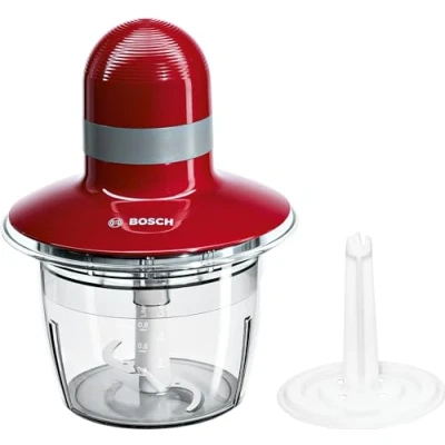 Obrázek Bosch MMR08R2 univerzální sekáček chopper, plast, červená, 400 W