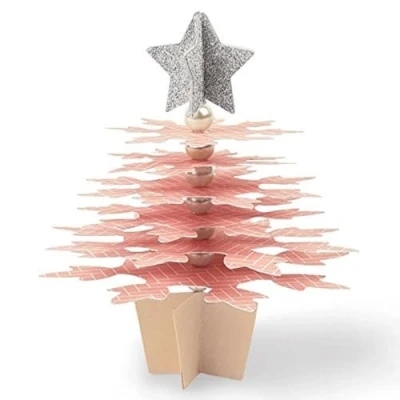 Obrázek Sizzix Bigz Schablone 662869, Schneeflocke Weihnachtsbaum, eine Größe, Mehrfarbig