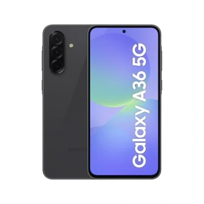 Obrázek Samsung Galaxy A36 5G AI Smartphone bez smlouvy, mobilní telefon Simlock s Android, 8 GB RAM, paměť 256 GB, 50MP kamera, Awesome Black, záruka výrobce 2,5 let [exkluzivně na Amazon]