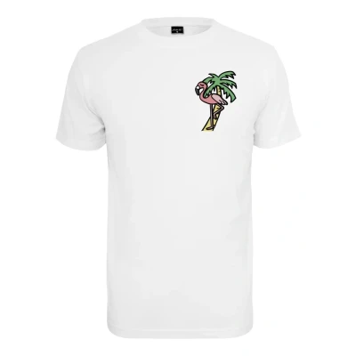 Obrázek Mister TEE Flamingo Triko s potiskem, Muži, Velikost: Large, White